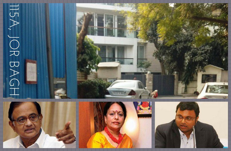 Why Chidambaram pays 2 lakh as rent to his wife & son per month for staying in Delhi?