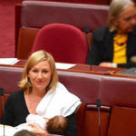 Larissa Waters became the first woman senator to breastfeed in Parliament