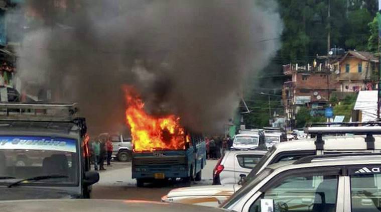 Indian Army has been deployed in Darjeeling after violence by GJM supporters
