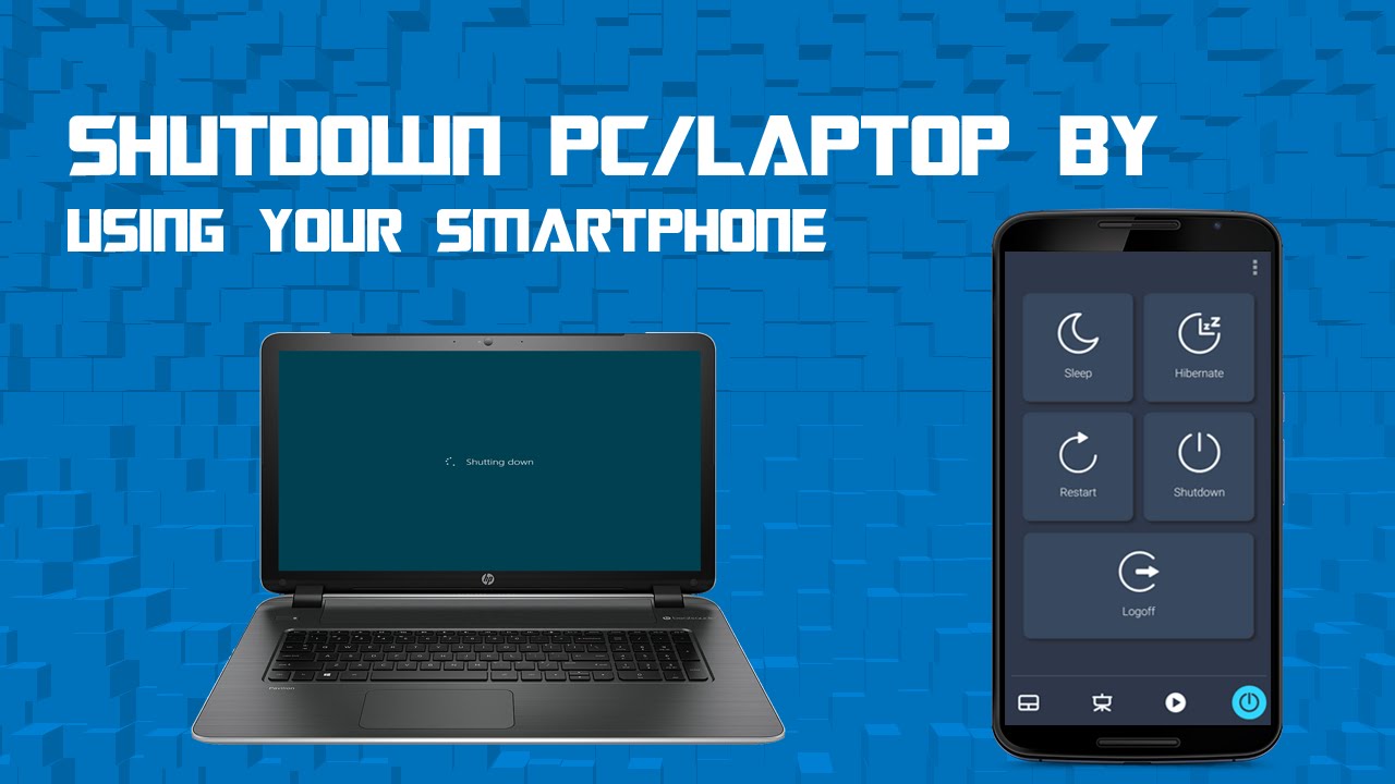 How to Shutdown PC/Laptop remotely from your Smartphone