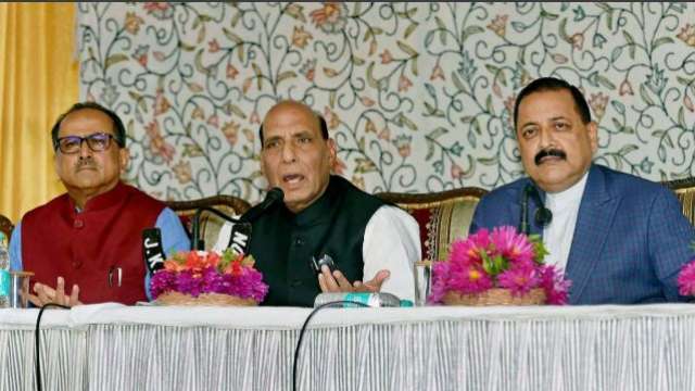 Rajnath said on Article 35A – Centre won’t do anything against sentiments of J&K people